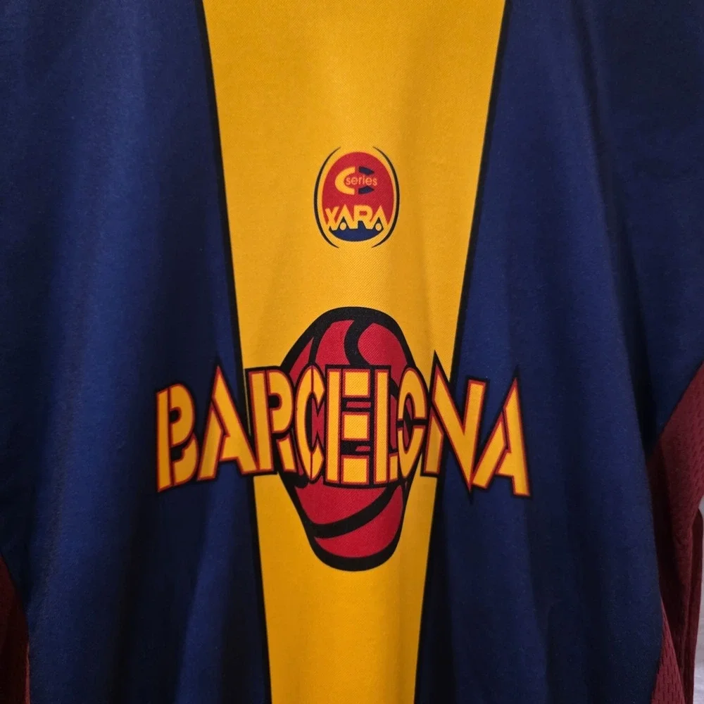 Barcelona Soccer Jersey Shirt Mens Size S Multicolored Football Shirt - Picture 2 of 7